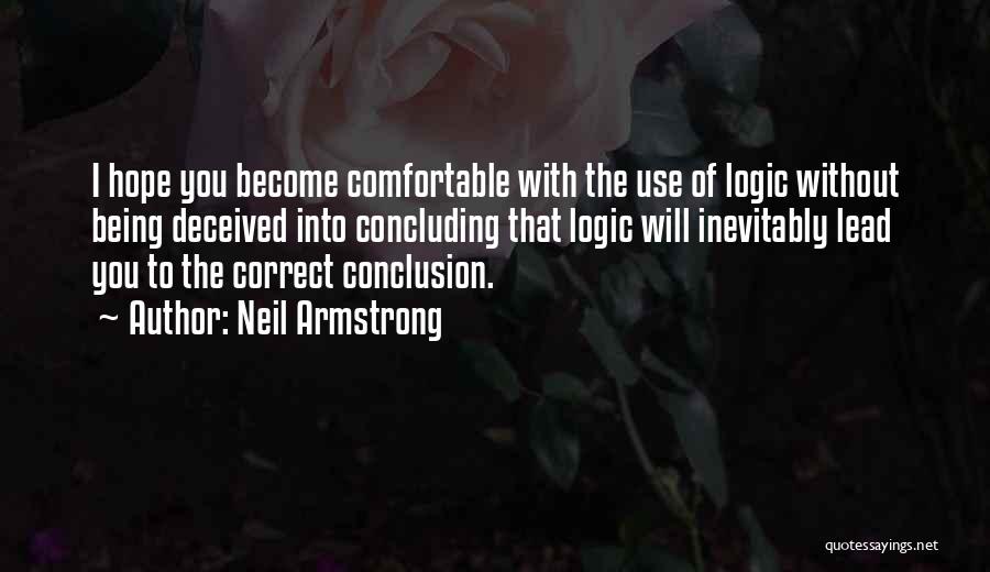 Concluding Quotes By Neil Armstrong