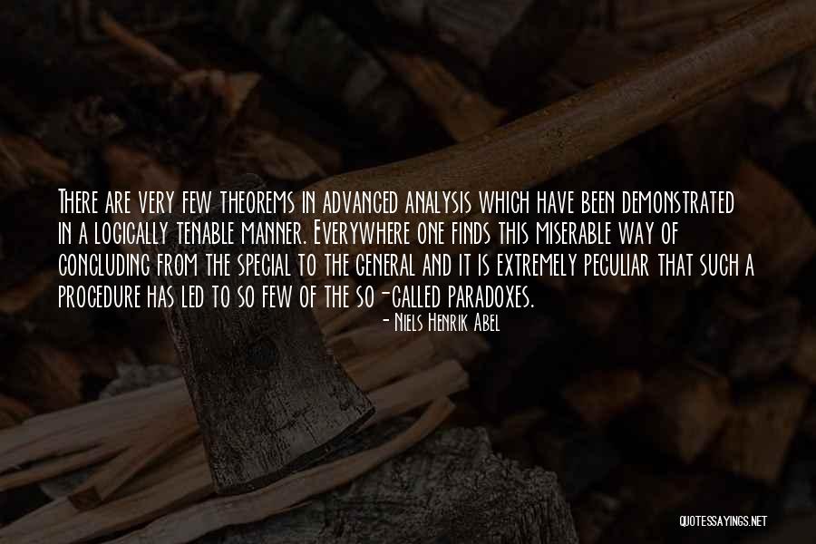 Concluding Quotes By Niels Henrik Abel Concluding Quotes By Niels Henrik Abel