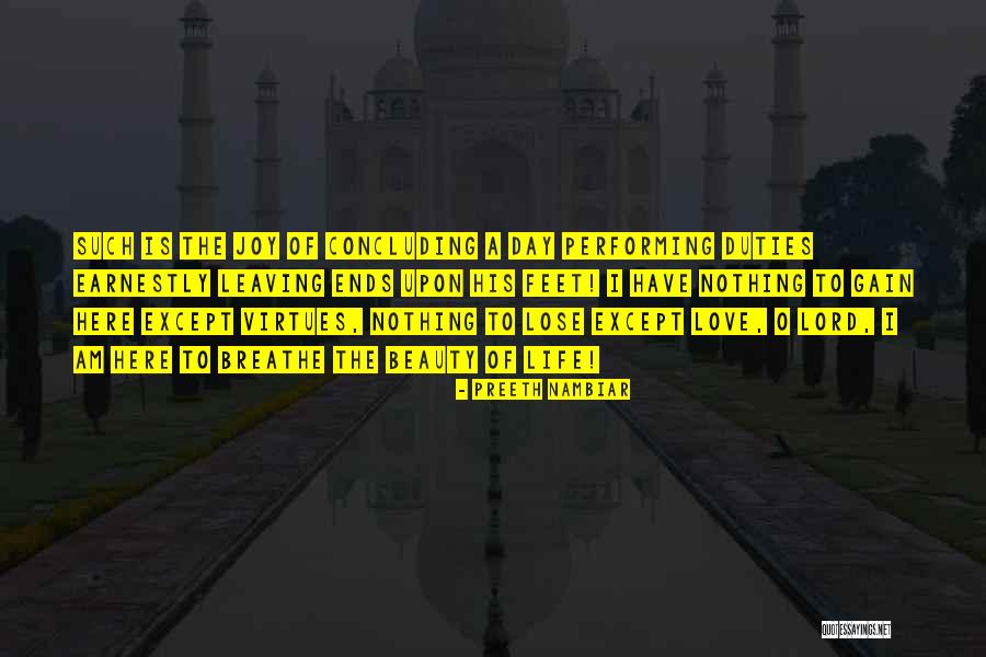 Concluding Quotes By Preeth Nambiar Concluding Quotes By Preeth Nambiar
