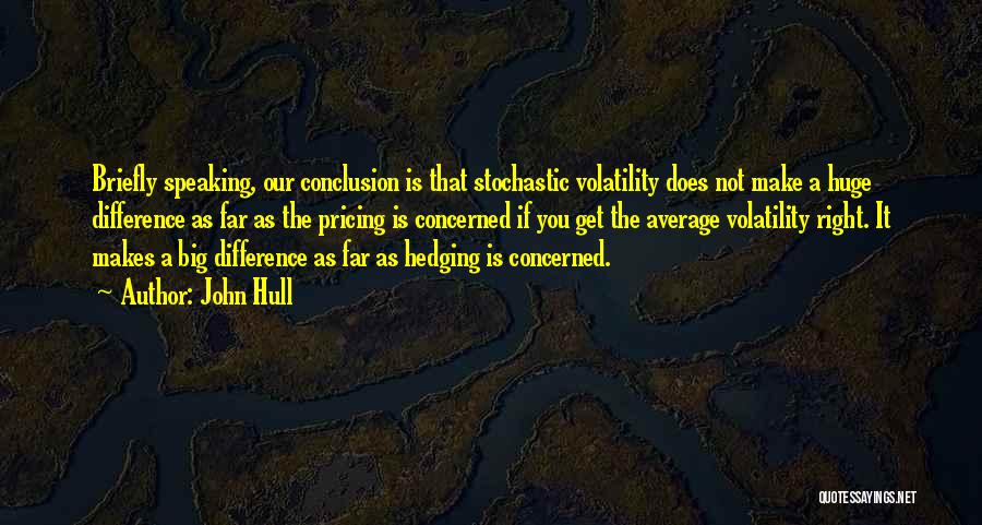 Conclusion Quotes By John Hull