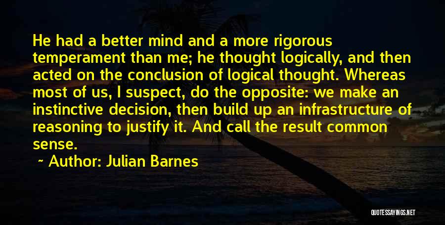 Conclusion Quotes By Julian Barnes