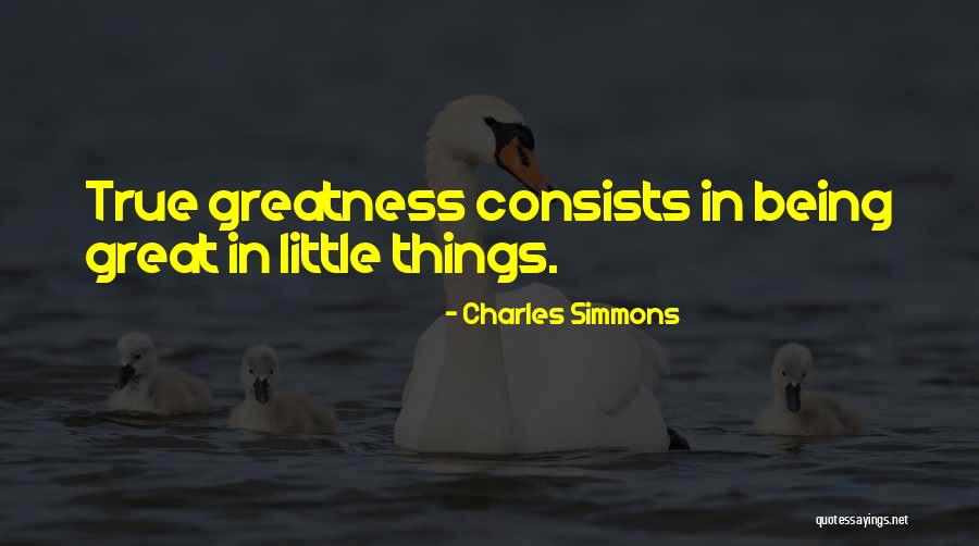 Conclusiones De Una Quotes By Charles Simmons