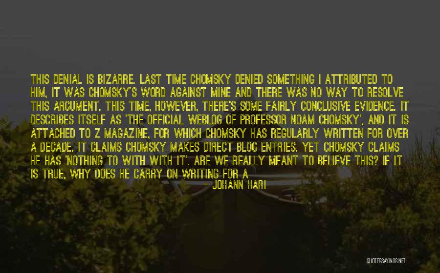 Conclusive Argument Quotes By Johann Hari Conclusive Argument Quotes By Johann Hari