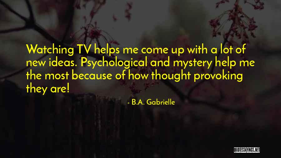 Concoffeney Quotes By B.A. Gabrielle