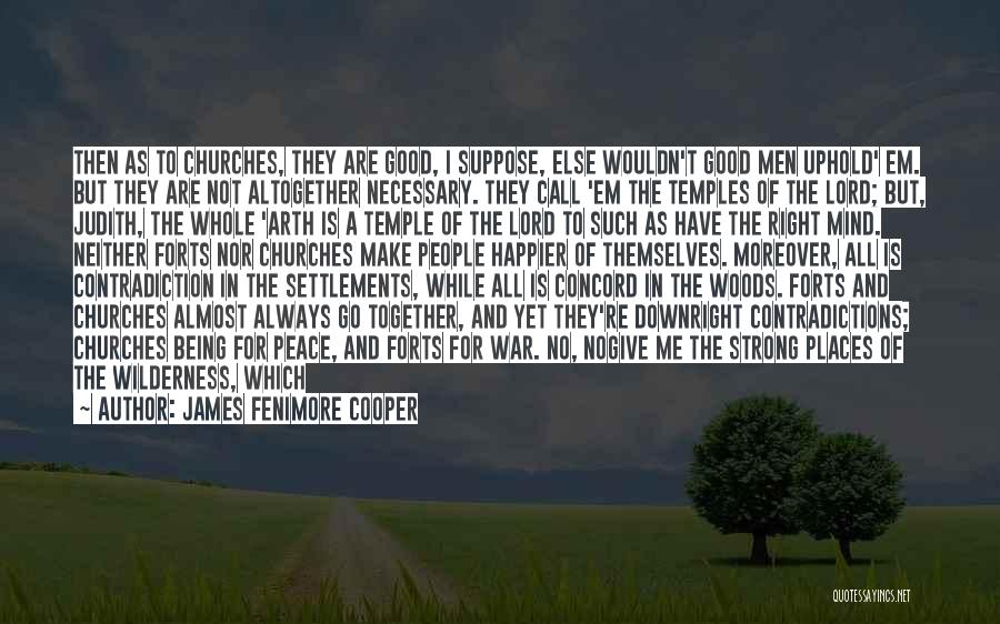 Concord Quotes By James Fenimore Cooper