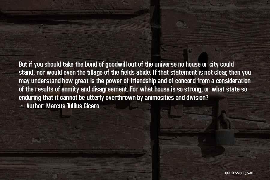 Concord Quotes By Marcus Tullius Cicero