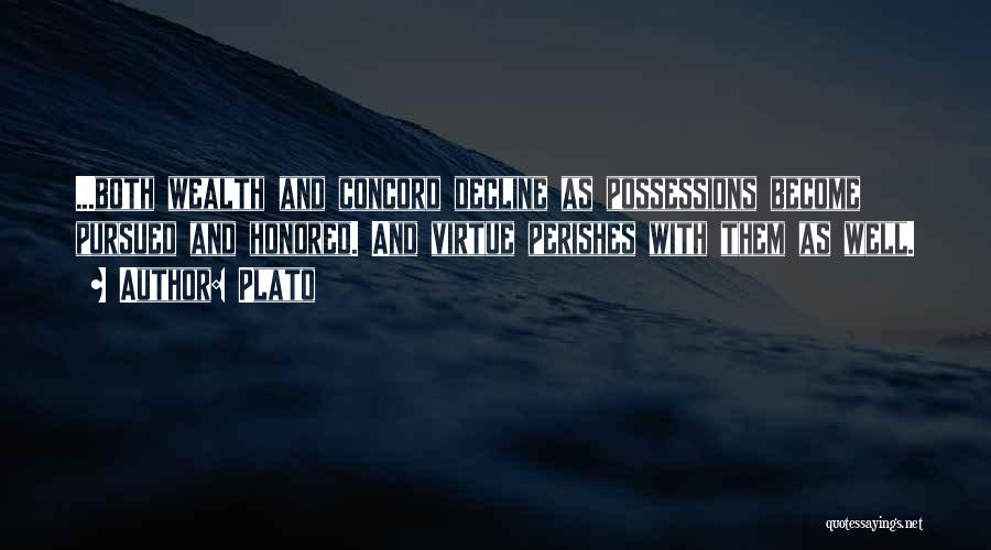 Concord Quotes By Plato