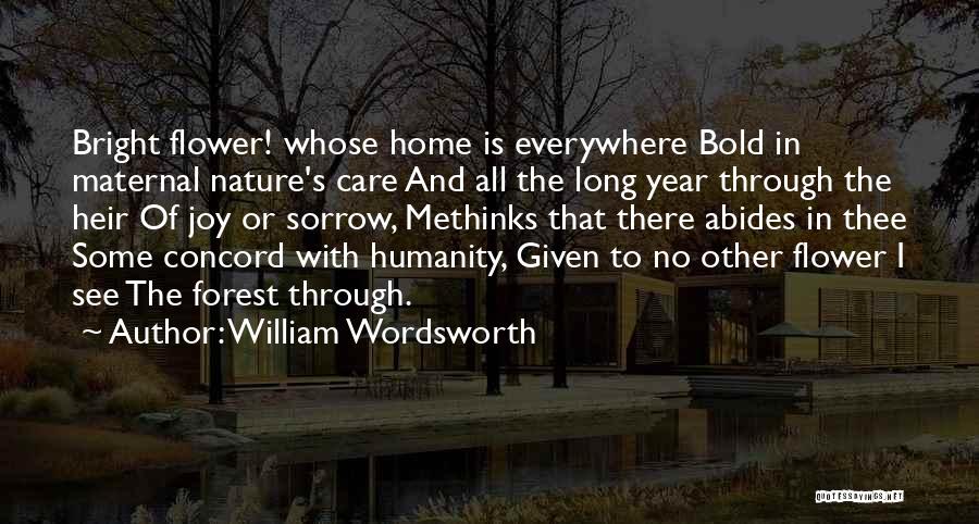 Concord Quotes By William Wordsworth