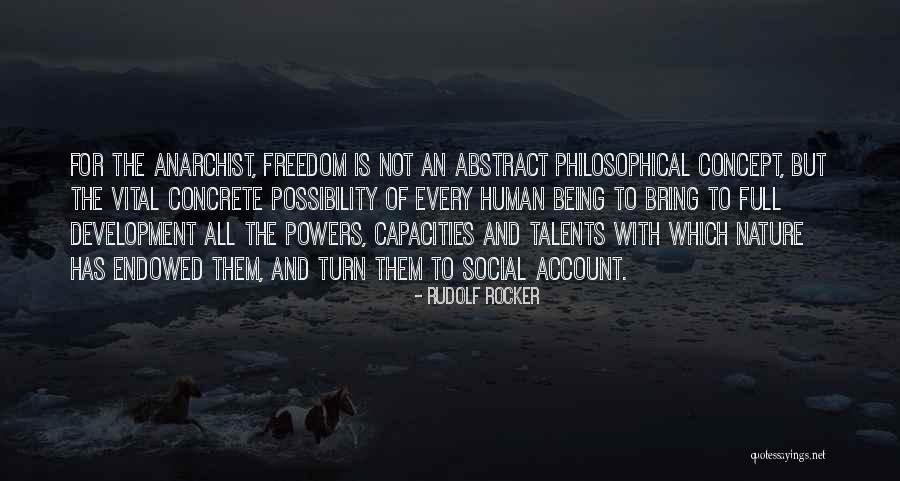 Concrete Of Abstract Quotes By Rudolf Rocker Concrete Of Abstract Quotes By Rudolf Rocker