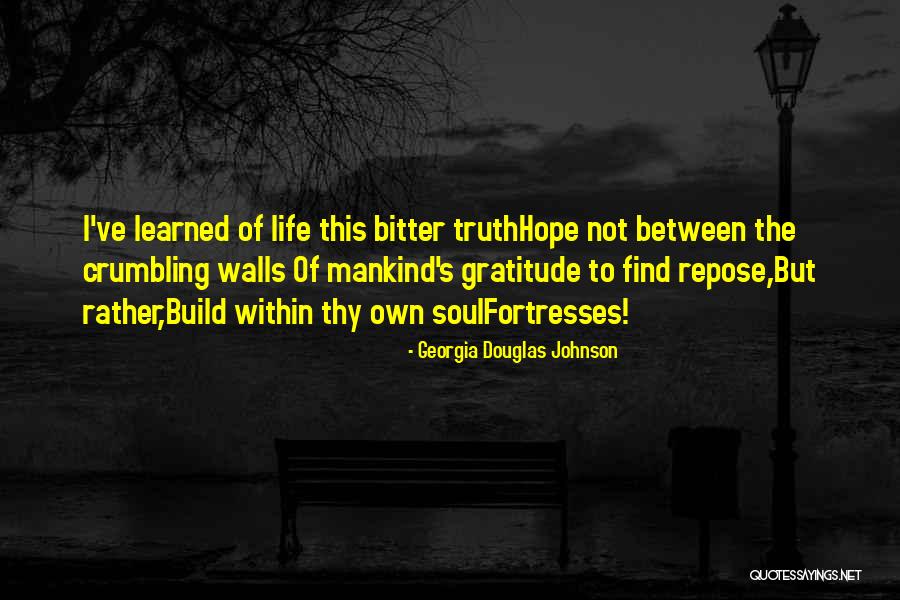 Concretizare Quotes By Georgia Douglas Johnson Concretizare Quotes By Georgia Douglas Johnson