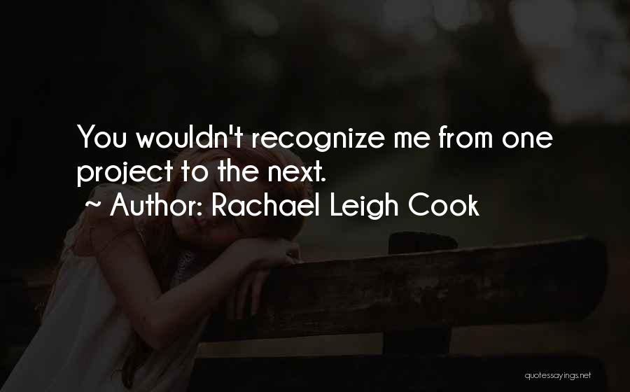 Concupiscencia Diccionario Quotes By Rachael Leigh Cook