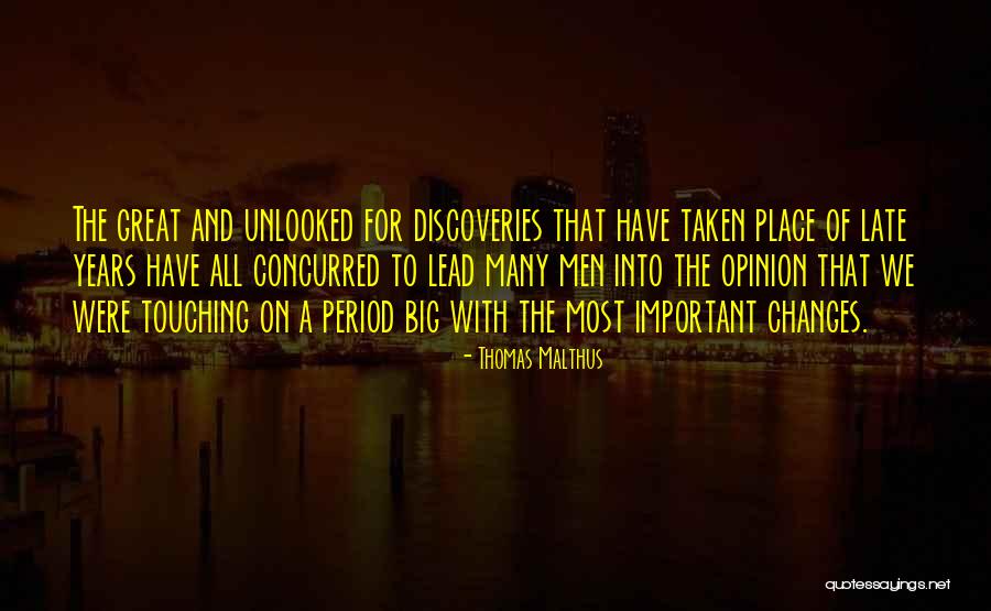 Concurred Quotes By Thomas Malthus Concurred Quotes By Thomas Malthus