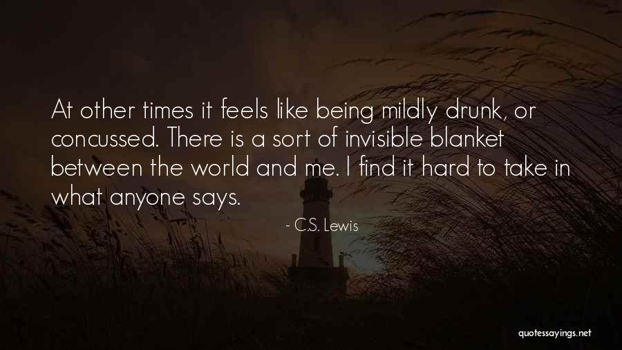 Concussed Quotes By C.S. Lewis Concussed Quotes By C.S. Lewis