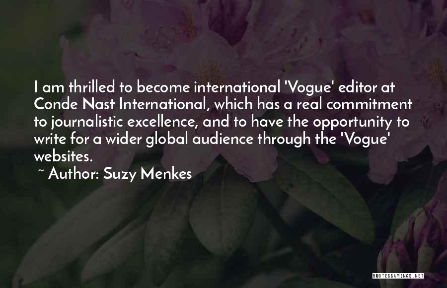 Conde Nast Quotes By Suzy Menkes