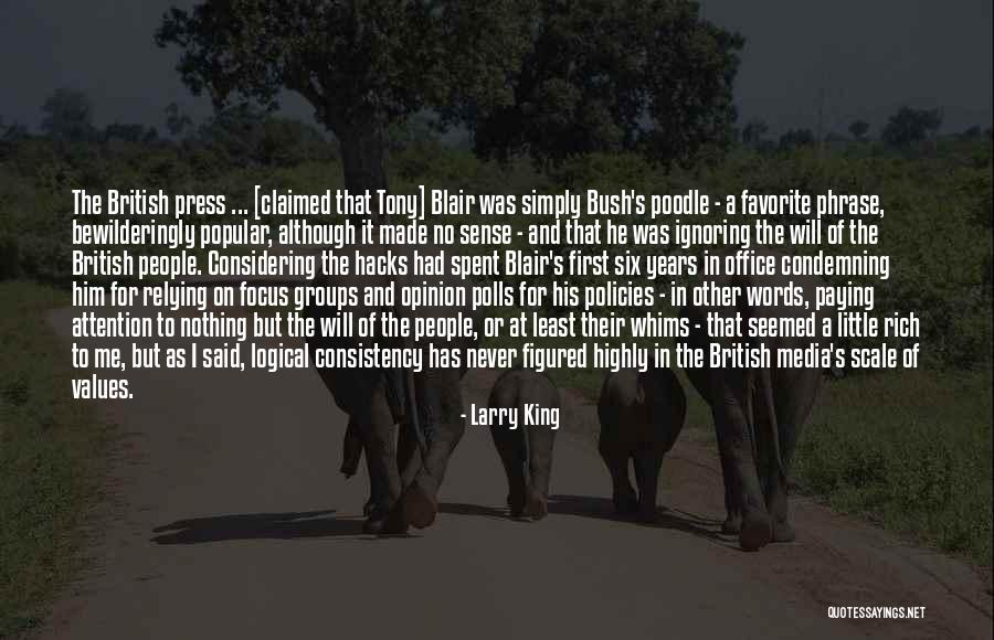 Condemning People Quotes By Larry King Condemning People Quotes By Larry King