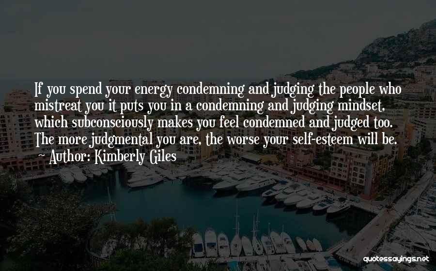 Condemning Quotes By Kimberly Giles