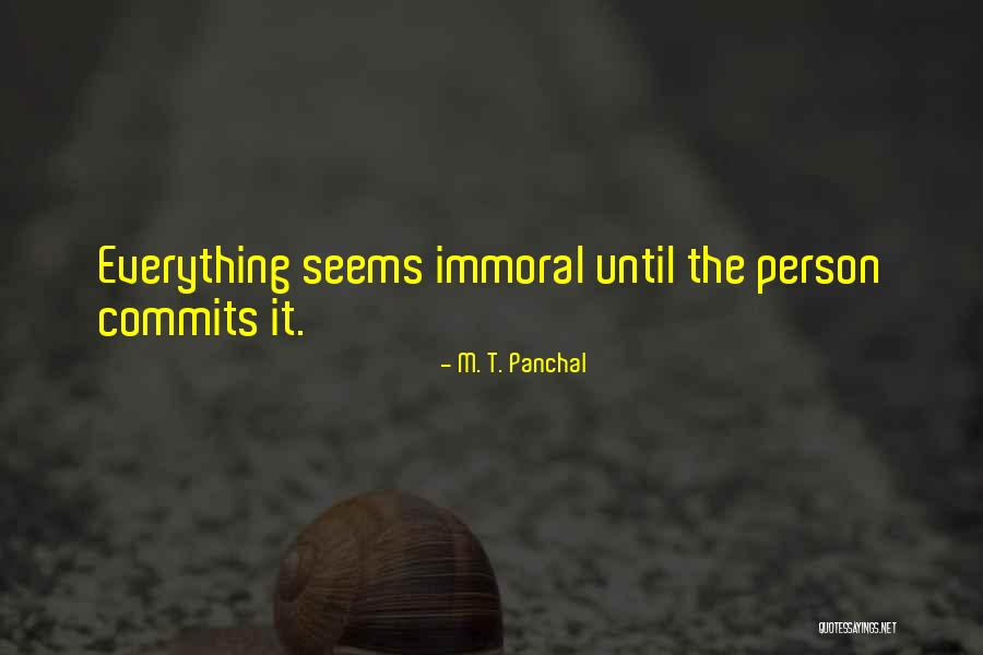 Condicion Insegura Quotes By M. T. Panchal Condicion Insegura Quotes By M. T. Panchal