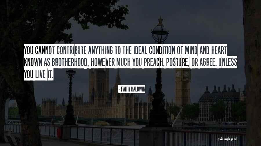Condition Of The Heart Quotes By Faith Baldwin Condition Of The Heart Quotes By Faith Baldwin