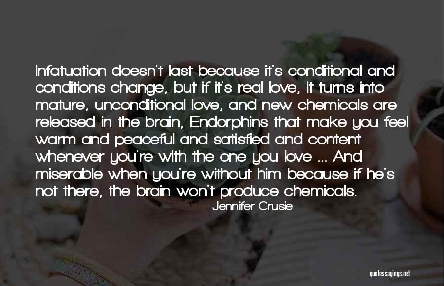 Conditional Love Quotes By Jennifer Crusie