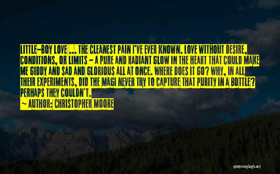 Conditions In Love Quotes By Christopher Moore