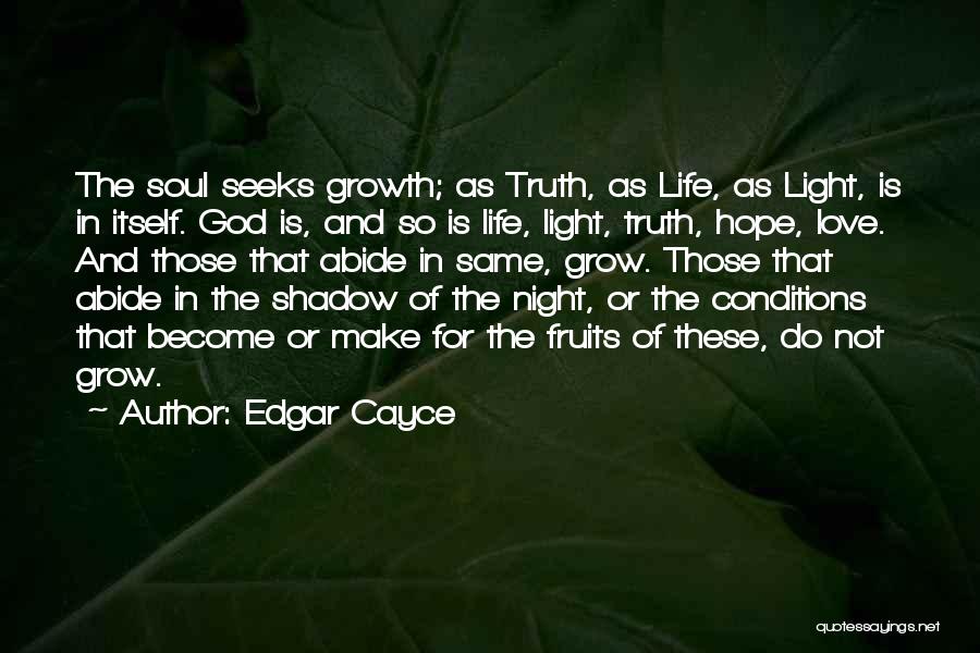 Conditions In Love Quotes By Edgar Cayce