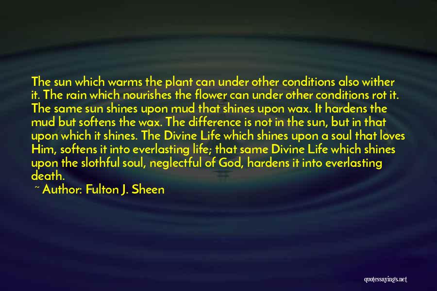 Conditions In Love Quotes By Fulton J. Sheen