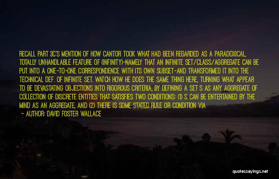 Conditions Quotes By David Foster Wallace