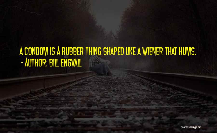 Condom Quotes By Bill Engvall