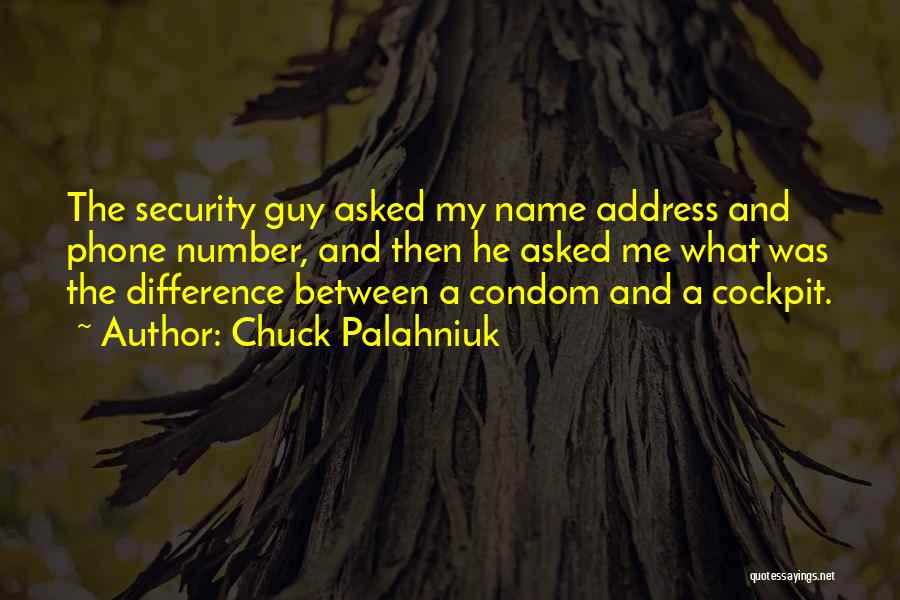 Condom Quotes By Chuck Palahniuk