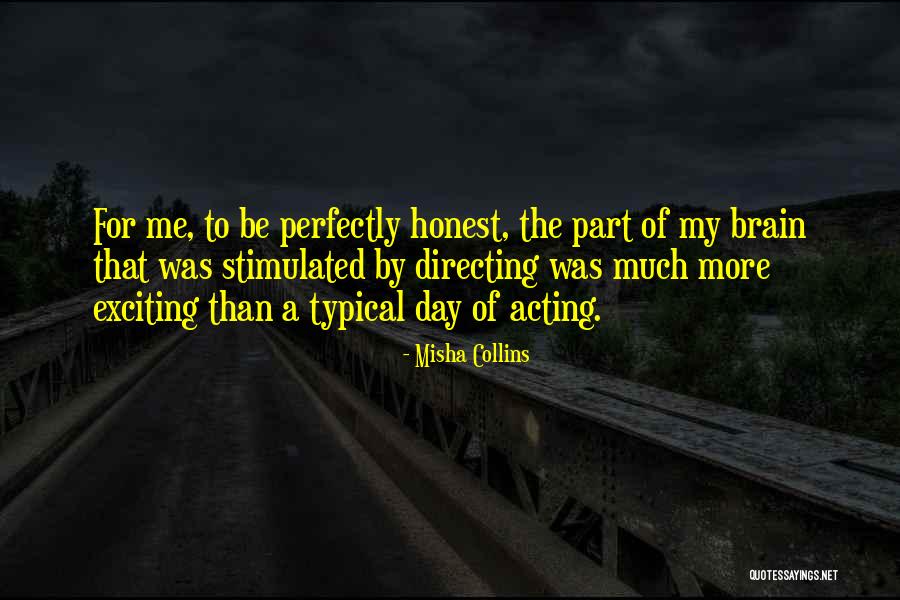 Condrea Hall Quotes By Misha Collins
