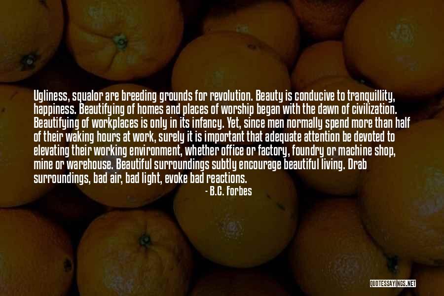 Conducive To Or Conducive For Quotes By B.C. Forbes Conducive To Or Conducive For Quotes By B.C. Forbes