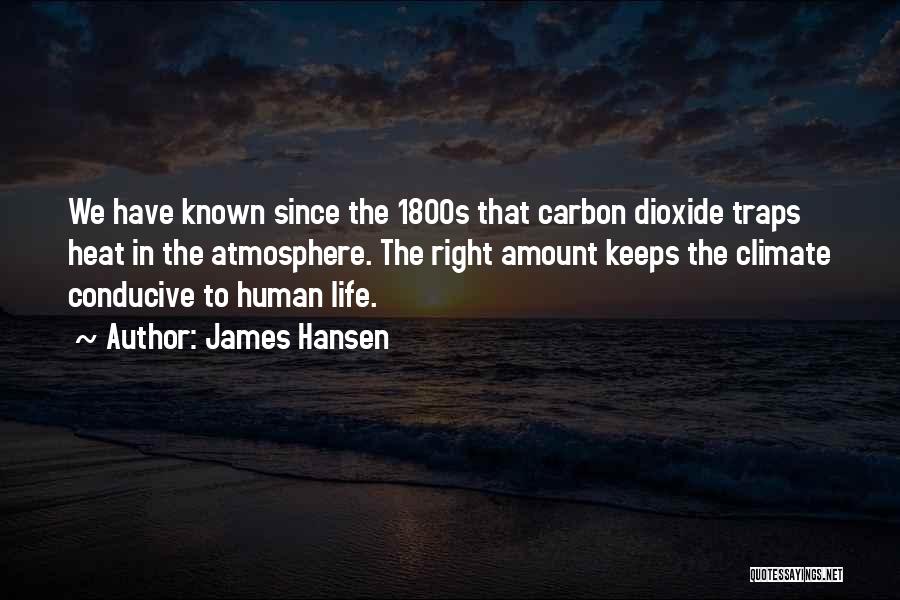 Conducive To Or Conducive For Quotes By James Hansen