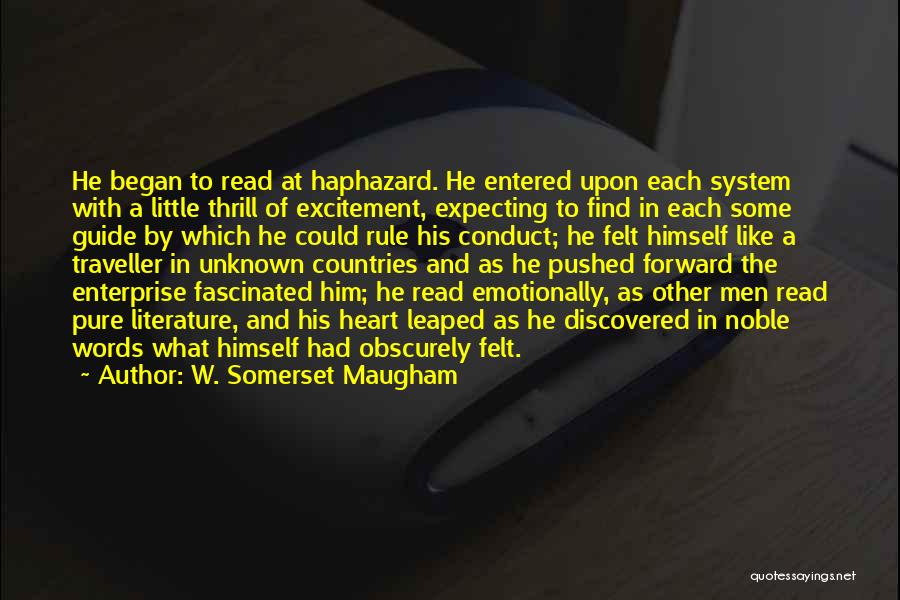 Conduct Quotes By W. Somerset Maugham Conduct Quotes By W. Somerset Maugham