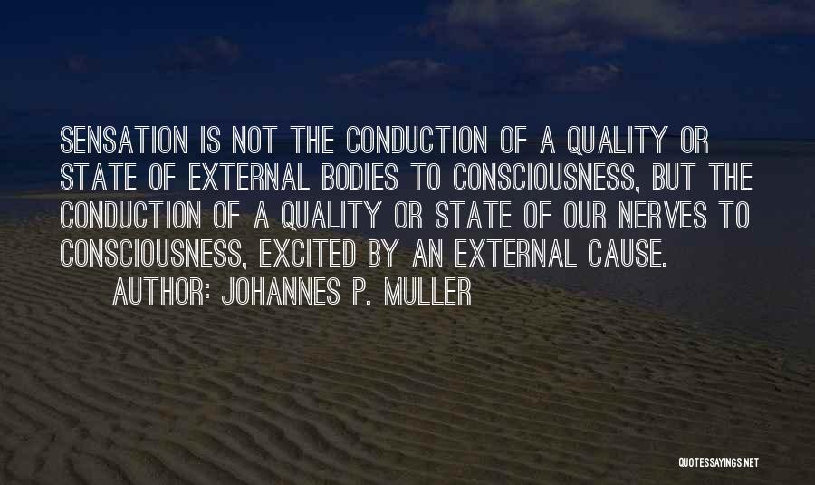 Conduction Quotes By Johannes P. Muller