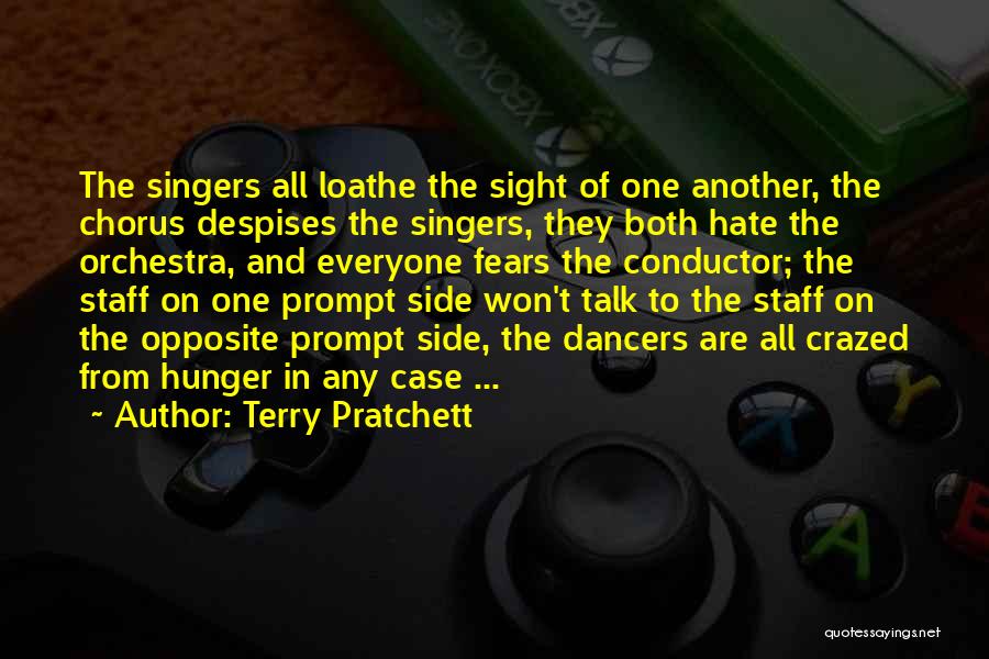 Conductor Orchestra Quotes By Terry Pratchett