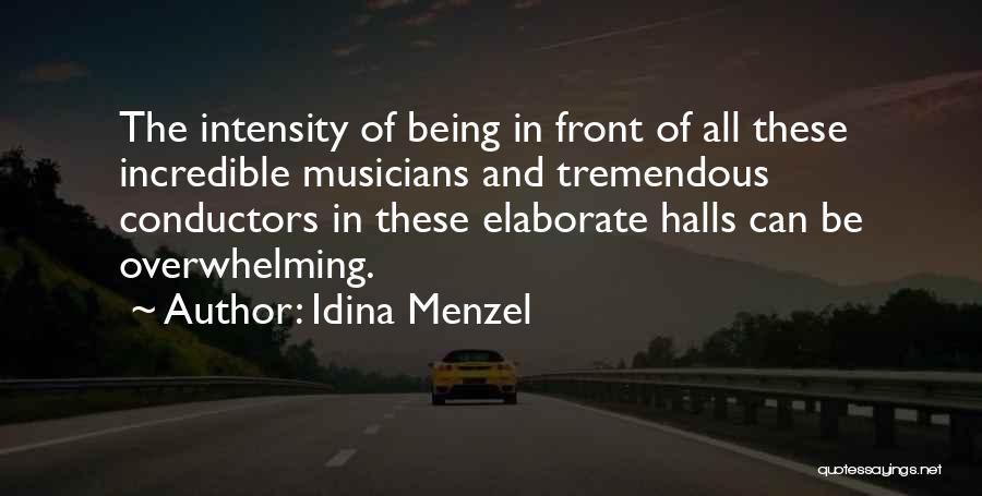 Conductors Quotes By Idina Menzel