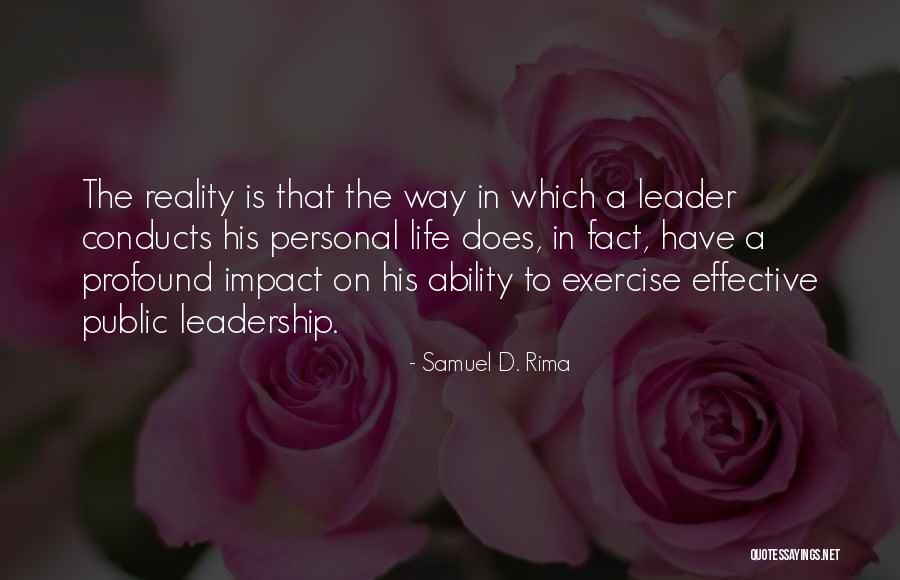 Conducts Quotes By Samuel D. Rima Conducts Quotes By Samuel D. Rima