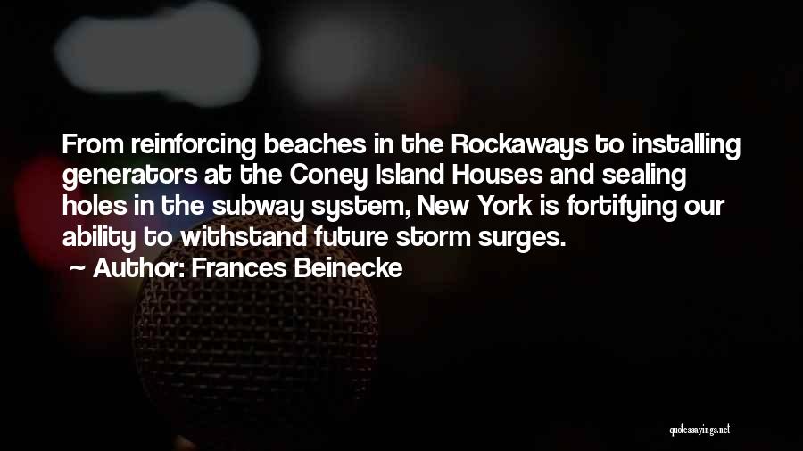 Coney Island Quotes By Frances Beinecke