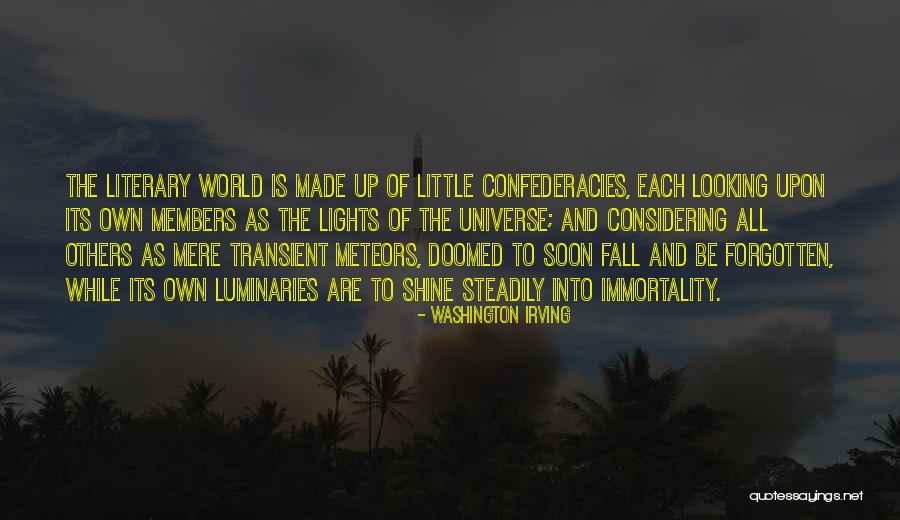 Confederacies Quotes By Washington Irving Confederacies Quotes By Washington Irving