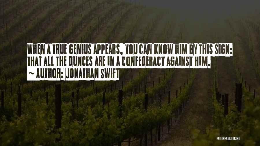 Confederacy Dunces Quotes By Jonathan Swift