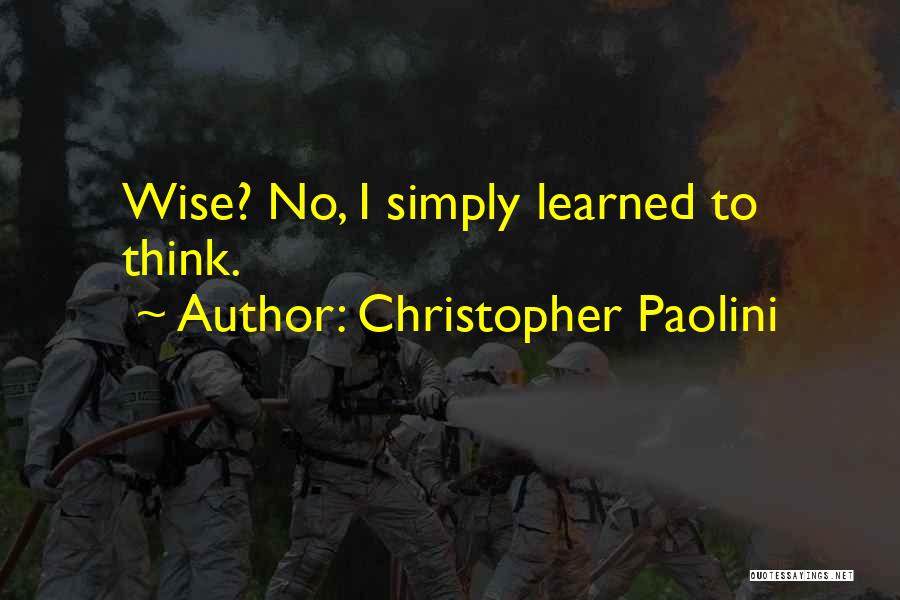 Confessed Syn Quotes By Christopher Paolini