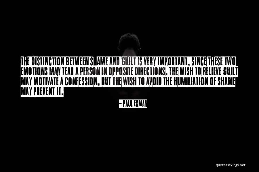 Confession And Guilt Quotes By Paul Ekman Confession And Guilt Quotes By Paul Ekman