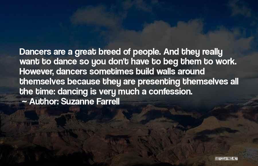 Confession Quotes By Suzanne Farrell