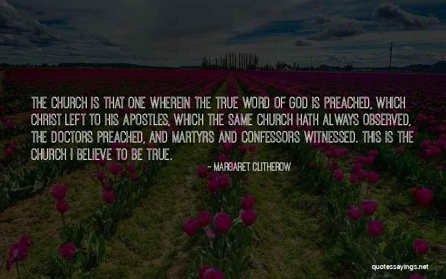 Confessors Of Christ Quotes By Margaret Clitherow Confessors Of Christ Quotes By Margaret Clitherow