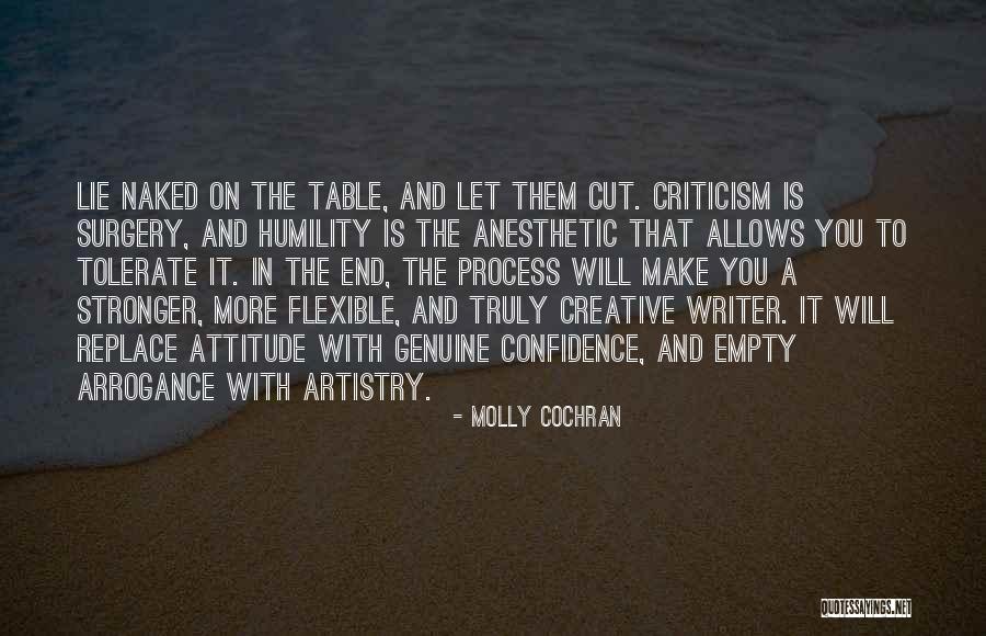 Confidence And Attitude Quotes By Molly Cochran