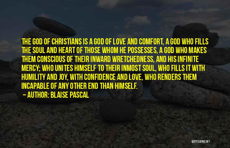 Confidence And Humility Quotes By Blaise Pascal