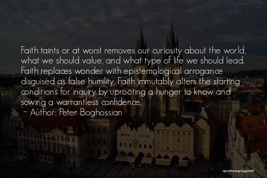 Confidence And Humility Quotes By Peter Boghossian