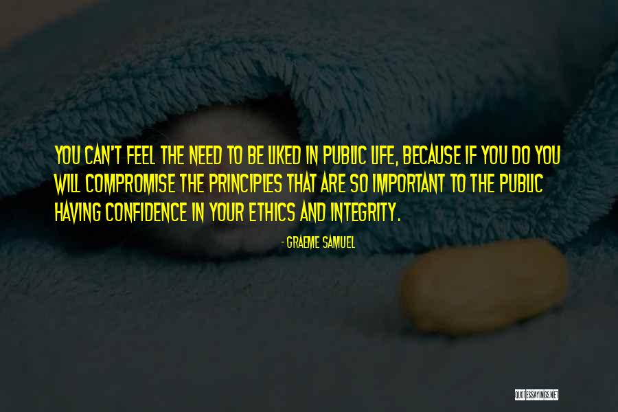 Confidence And Leadership Quotes By Graeme Samuel Confidence And Leadership Quotes By Graeme Samuel