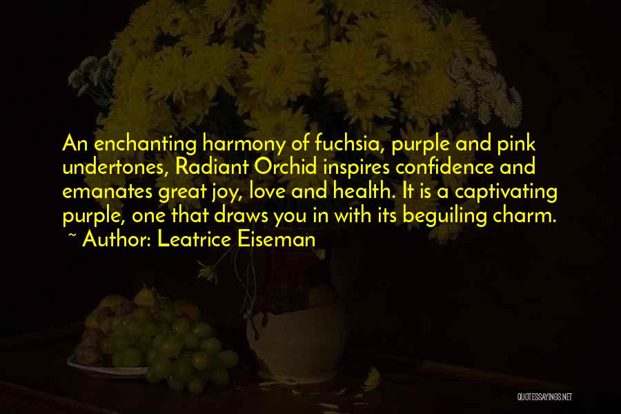 Confidence And Love Quotes By Leatrice Eiseman