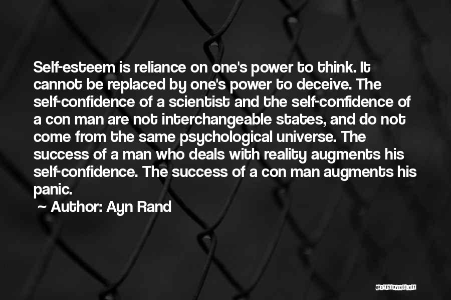 Confidence And Self Esteem Quotes By Ayn Rand